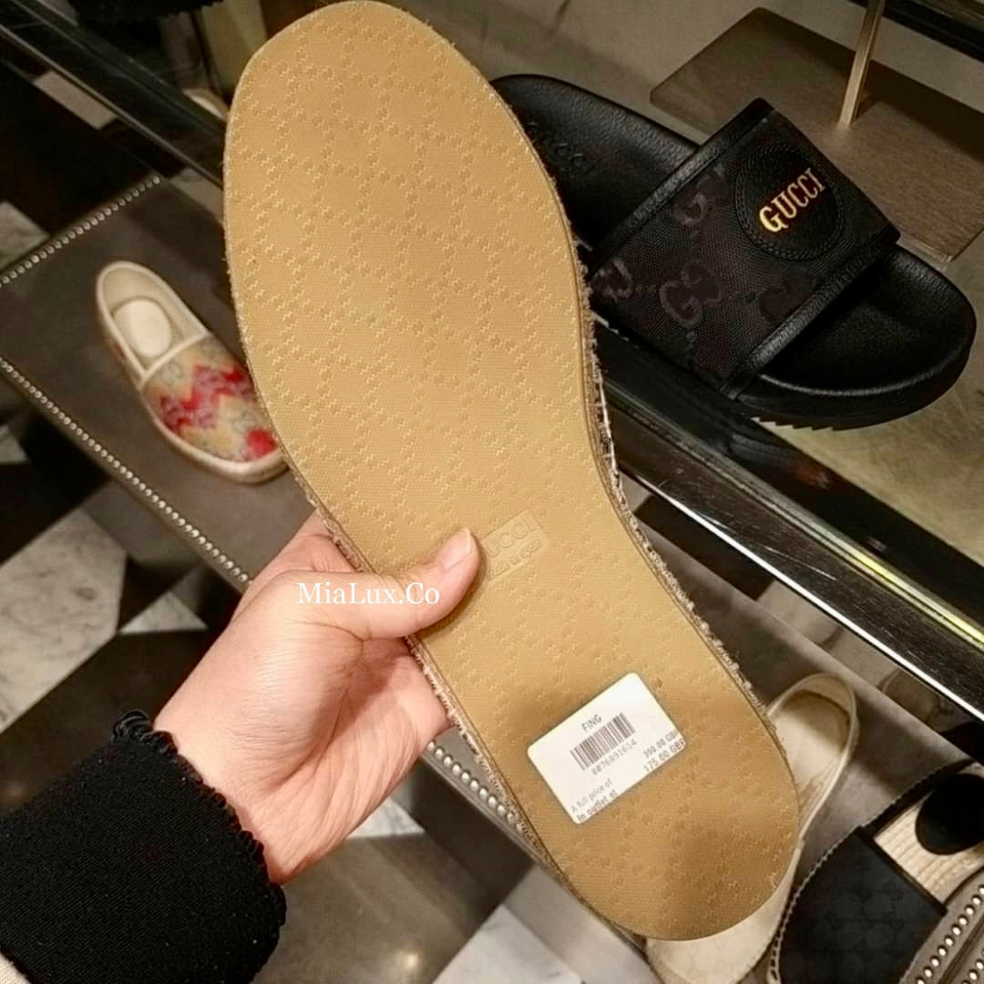 @Gucci Espadrilles Shoes 男生款老花漁夫鞋/390P175🔔限時折🉐8680