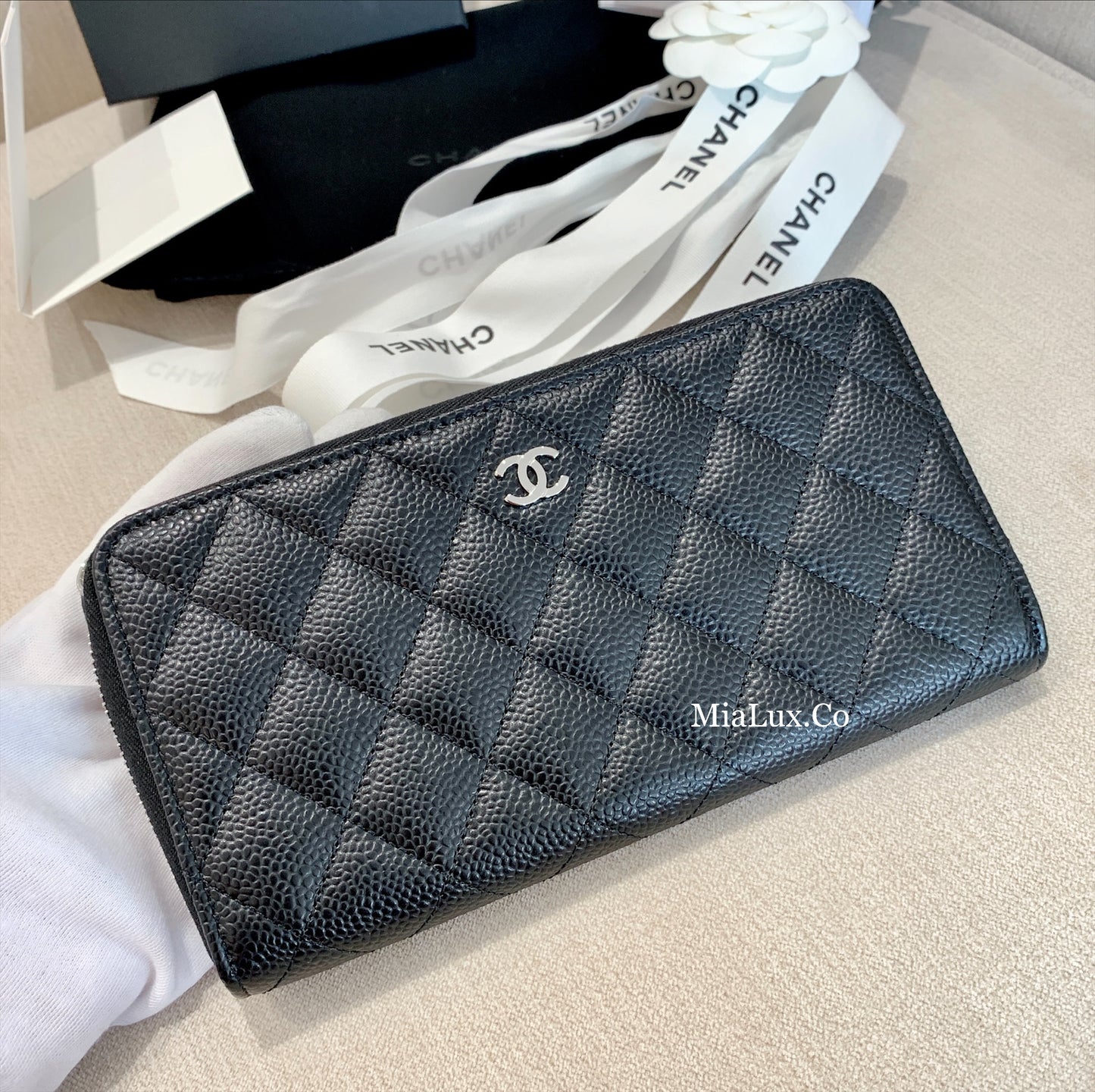 CHANEL▪️CF 拉鍊長夾 🉐49980 🏷️