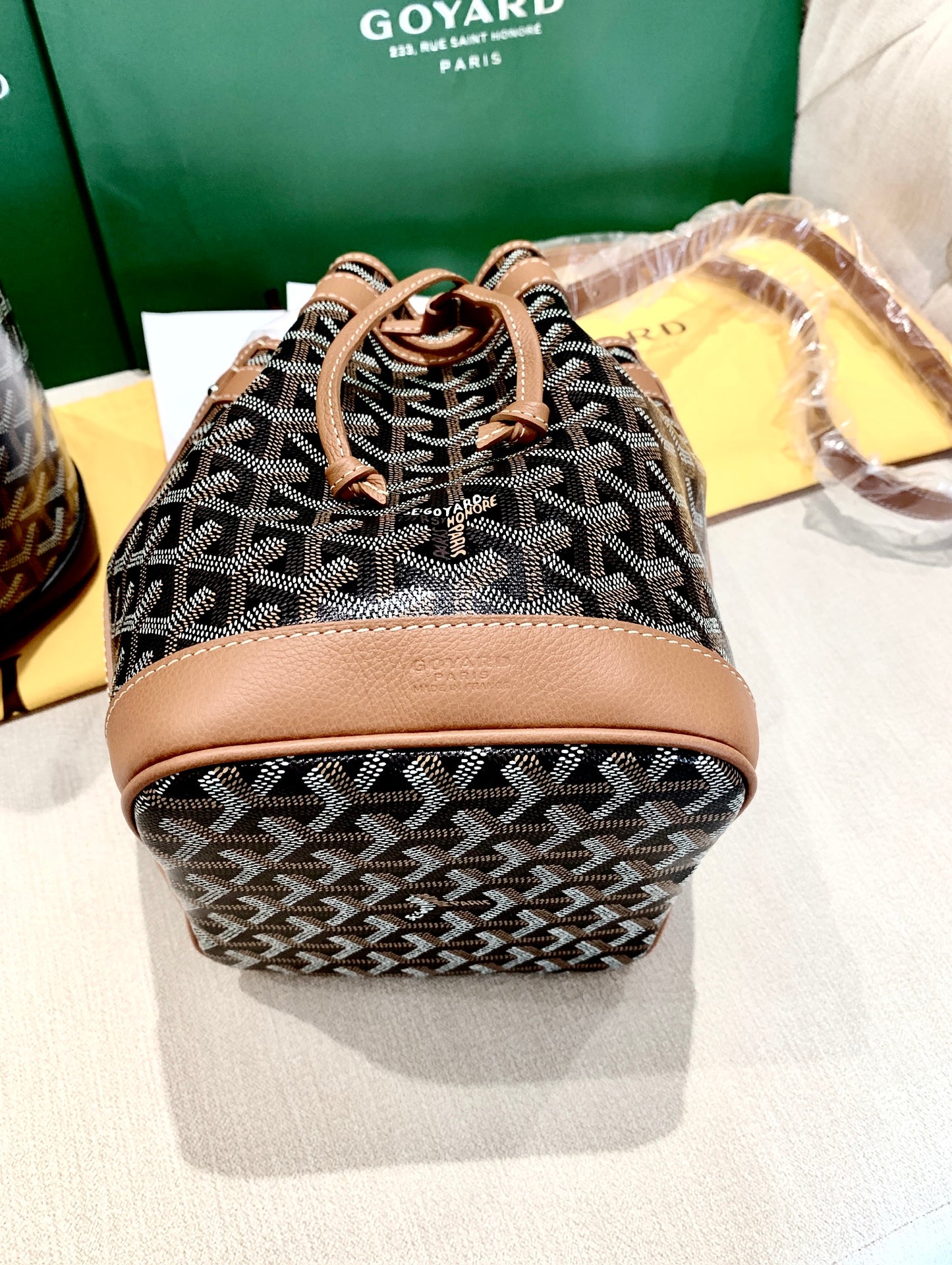Goyard▪️Petit Flot Bucket 小水桶包/1705E1900 🍀🉐77000🇪🇺
