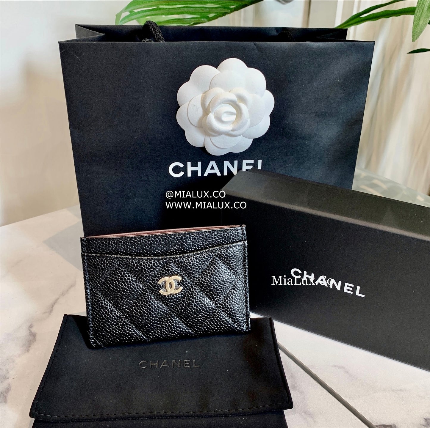 CHANEL▪️CF CARD HOLDER 經典格紋卡夾/410