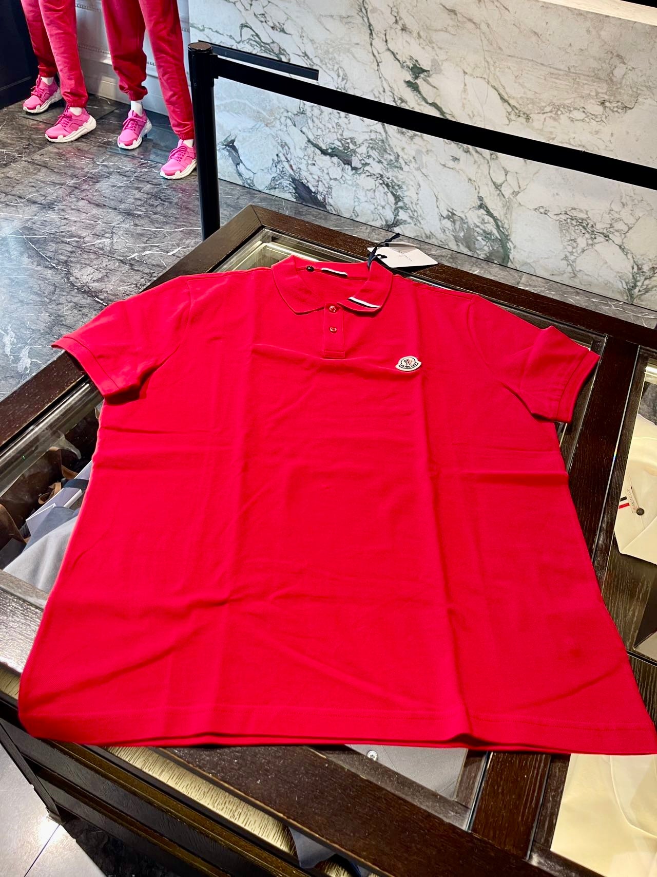 @Moncler Polo 男生款彩釦POLO上衣/265P181 🔔限時折🉐8950