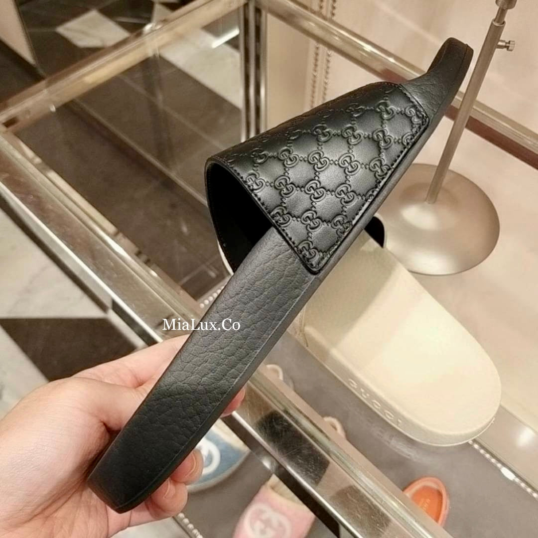 @Gucci Embossed Slippers 男女款壓紋拖鞋/P160