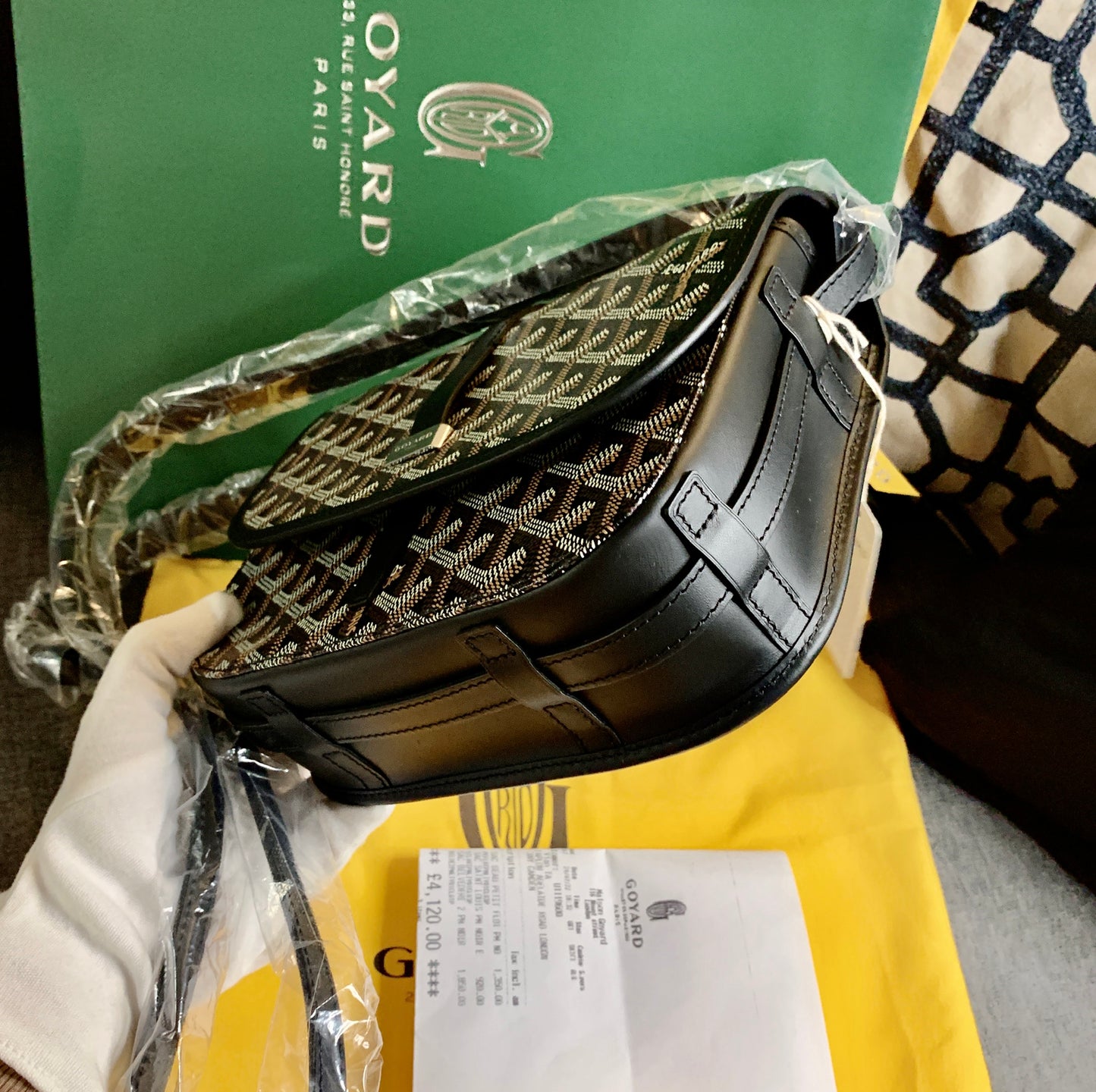 Goyard▪️Belvedere PM 馬鞍郵差包/2020E2300 🍀🉐93000🇪🇺