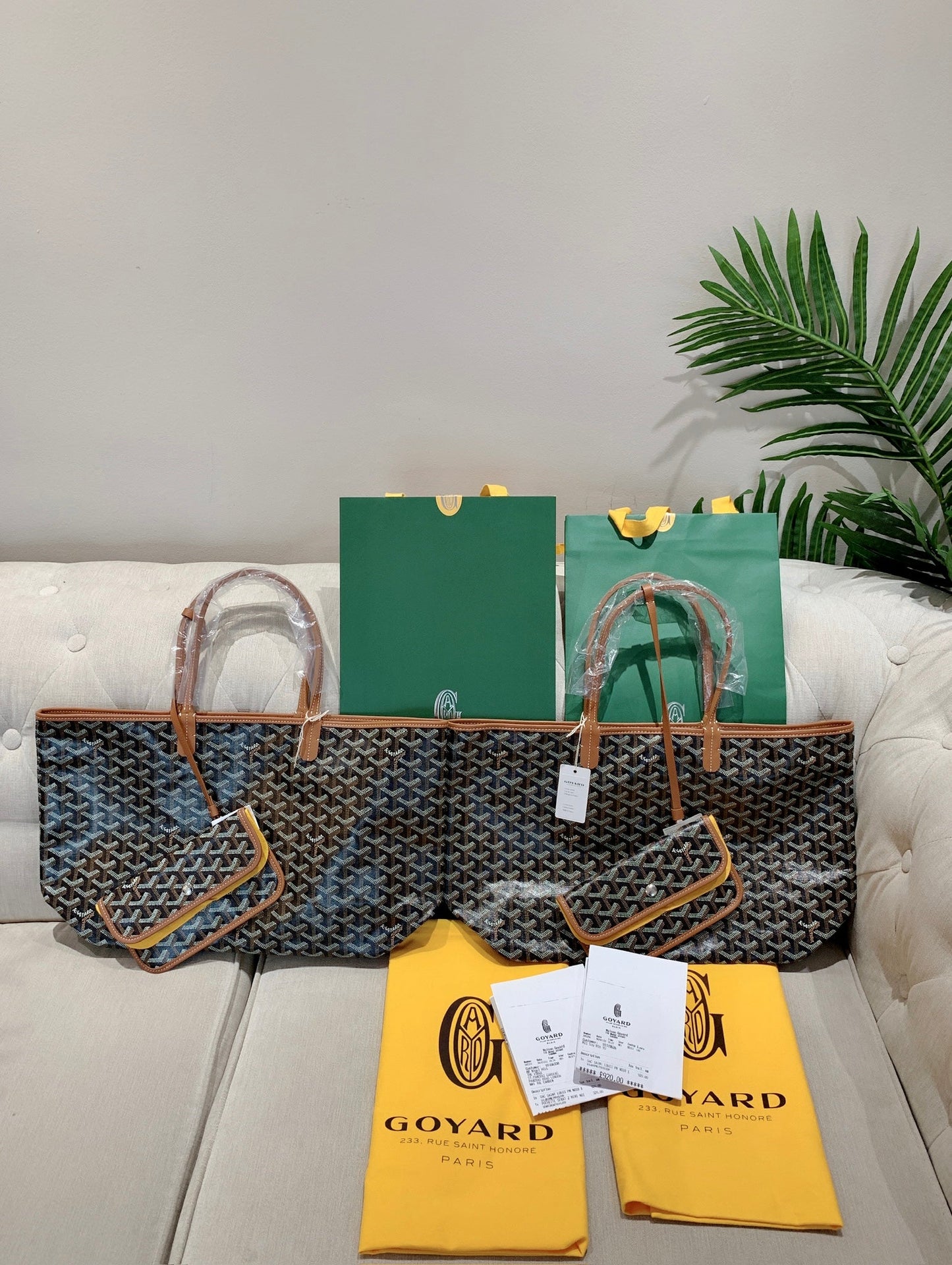 Goyard Saint Louis PM 經典托特包/1270E1450 🍀🉐58150🇬🇧
