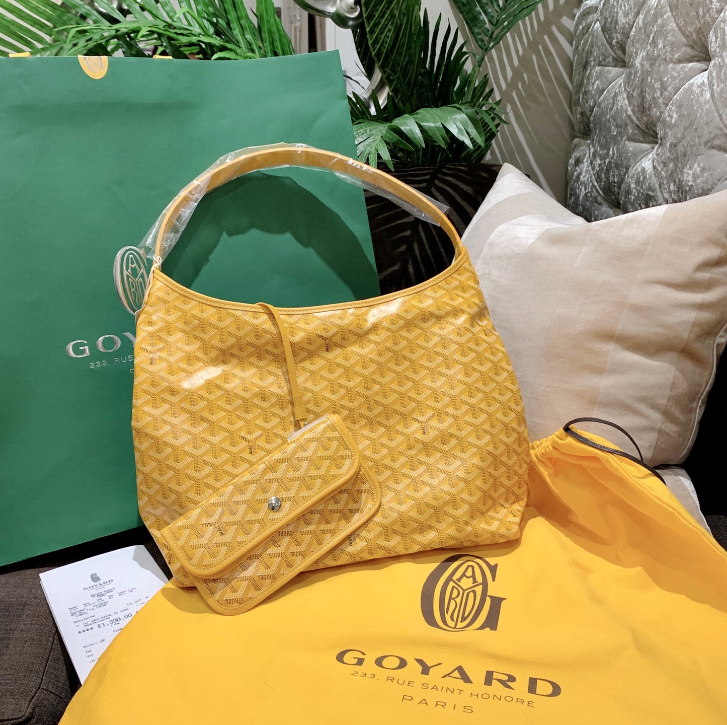Goyard▪️Boheme Hobo 最火單肩包/1625E1850 🉐79800🏷️(長等款)