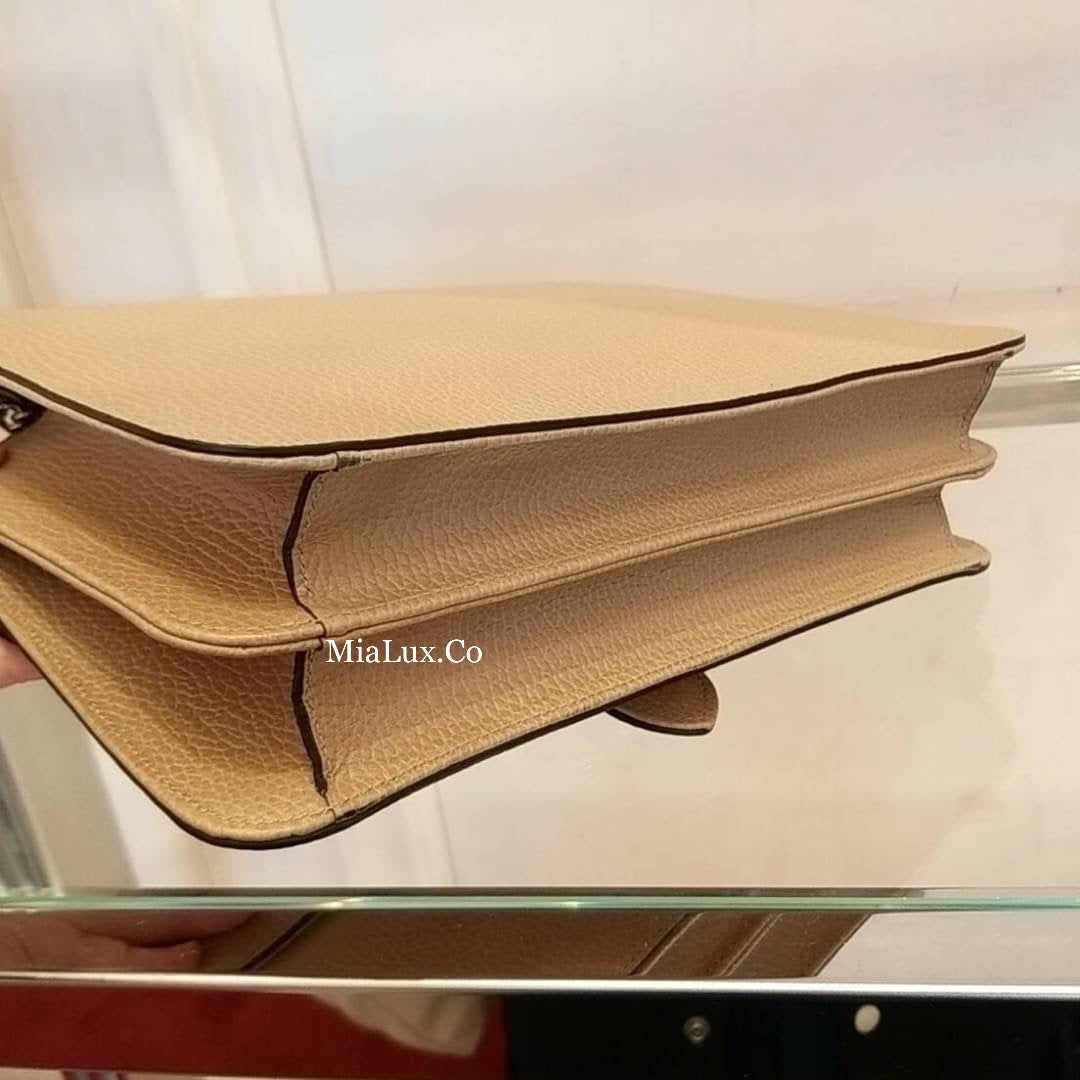 @Gucci GG Interlocking L 大款銀扣風琴包/P855