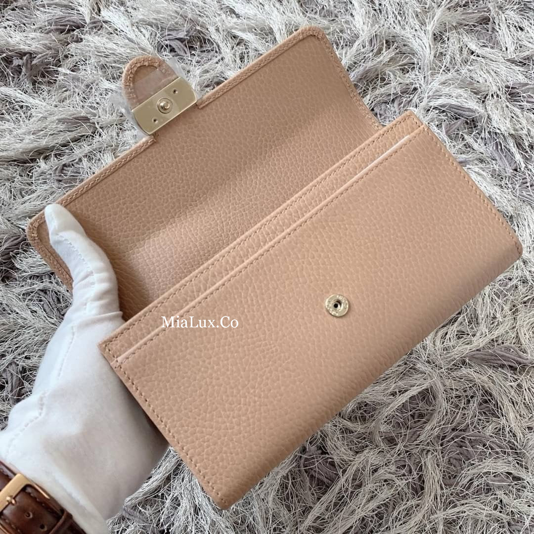 *@Gucci▪️Interlocking 雙G銀扣翻蓋長夾/P270 🔔限時折🉐13150