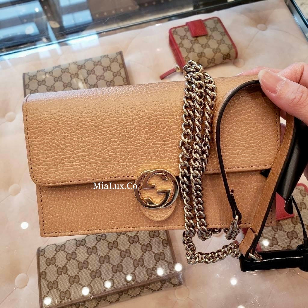 *@Gucci▪️GG WOC 雙G銀扣WOC包/P435 🔔限時折🉐20580