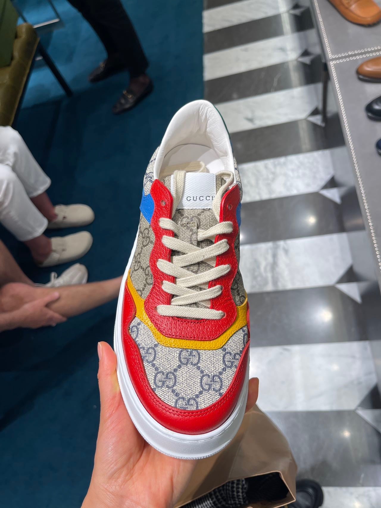 @Gucci Chunky B 男生款餅乾鞋/645P325 🔔限時折🉐15430