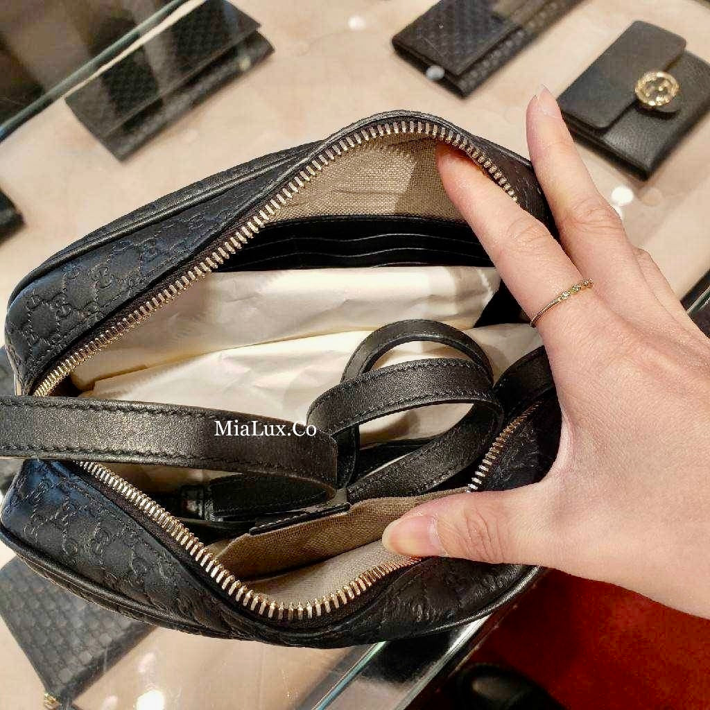 @Gucci▪️Embossed Camera Bag 壓紋牛皮相機包/P560 🔔限時折🉐26200