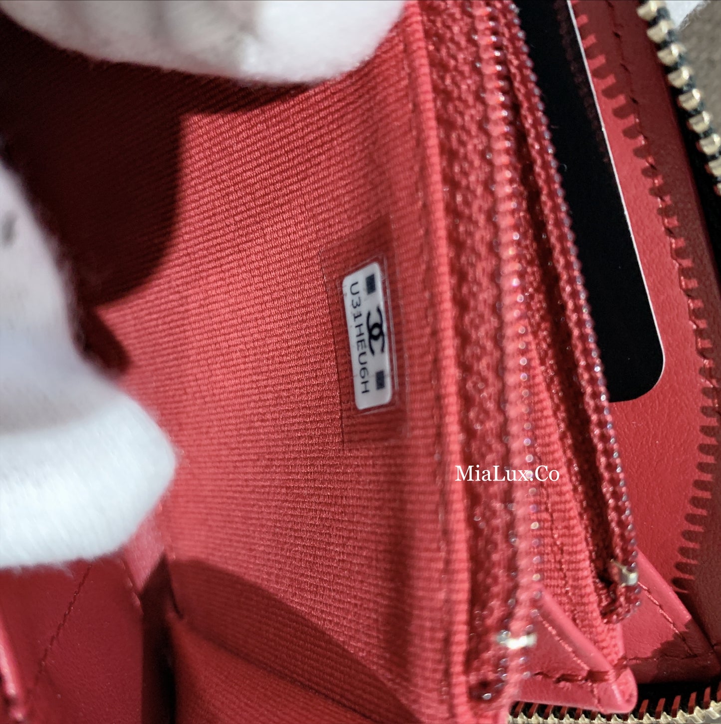 CHANEL▪️19 拉鍊中夾 AP0948 -
