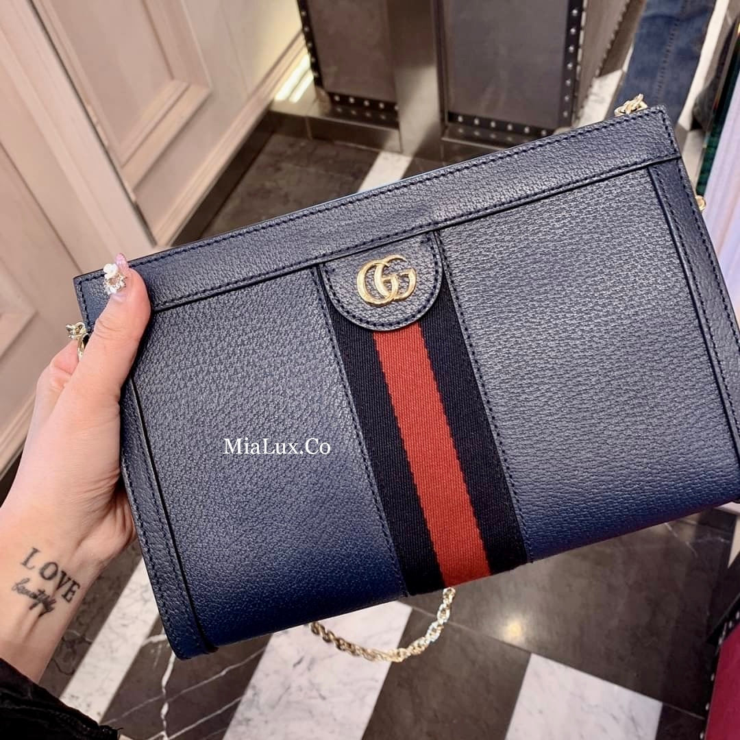 @Gucci▪️Ophidia S 小款手拿肩背鏈包/P1510 🔔限時折🉐68950