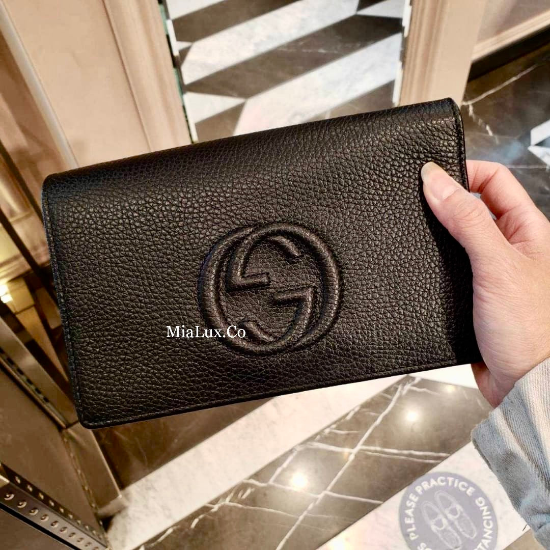 *@Gucci▪️Soho WOC 浮雕翻蓋WOC包/P485 🔔限時折🉐22830