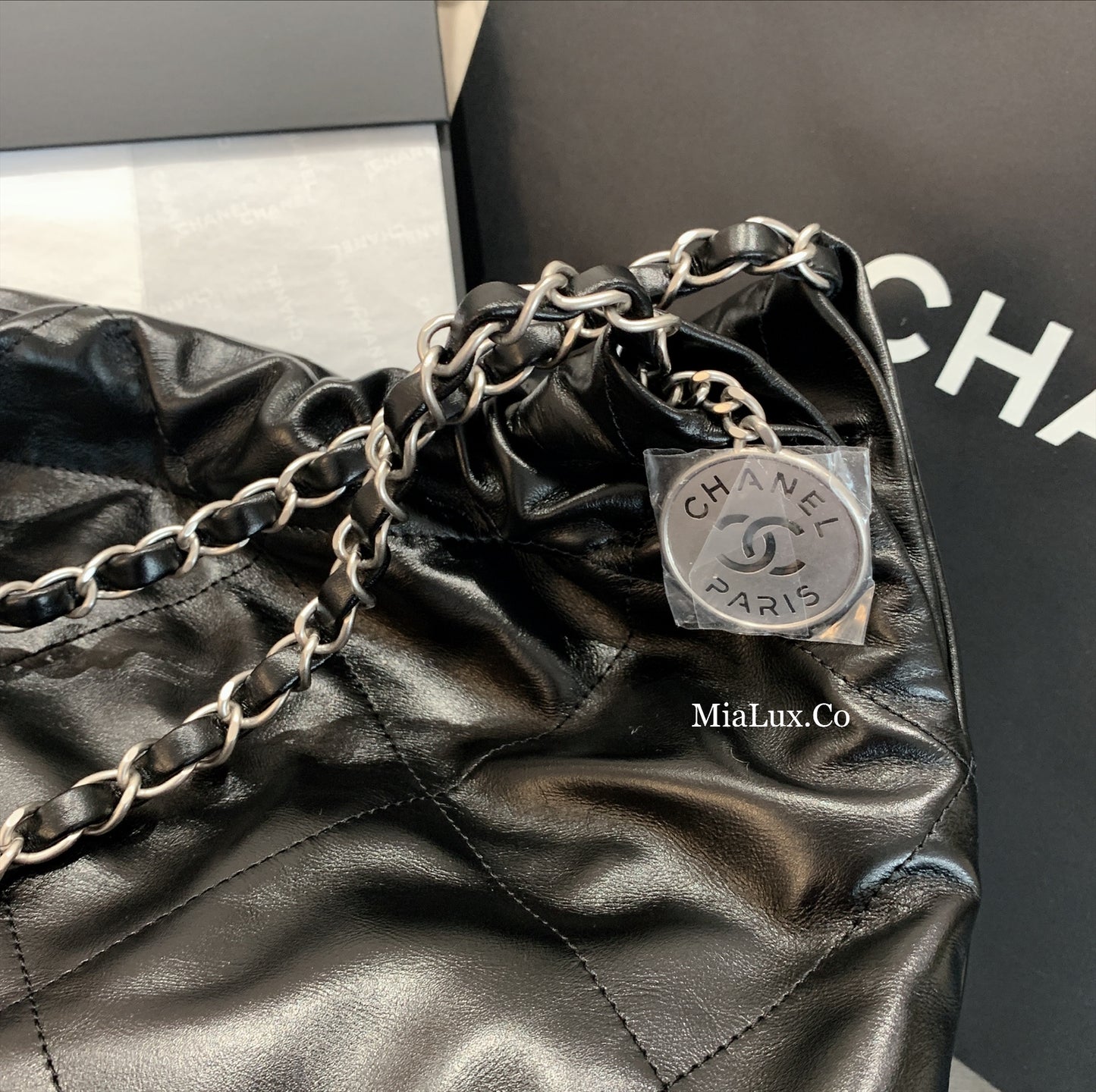 CHANEL 22 S 小款垃圾包/4840 🉐194600