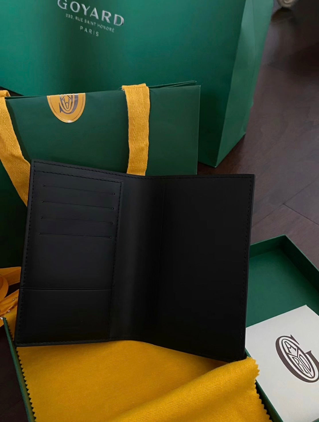 Goyard Grenelle Passport Holder 經典護照套/E585 🍀🉐24400🇪🇺