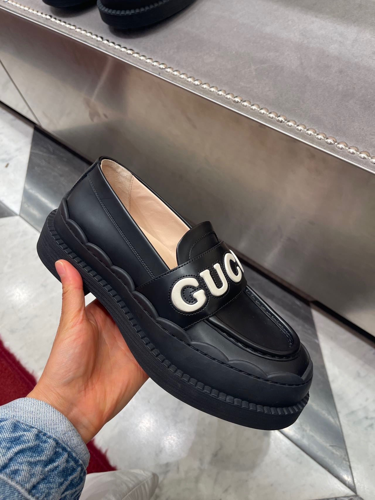 @Gucci Ornella 女款樂福鞋/840P420 🔔限時折🉐19700