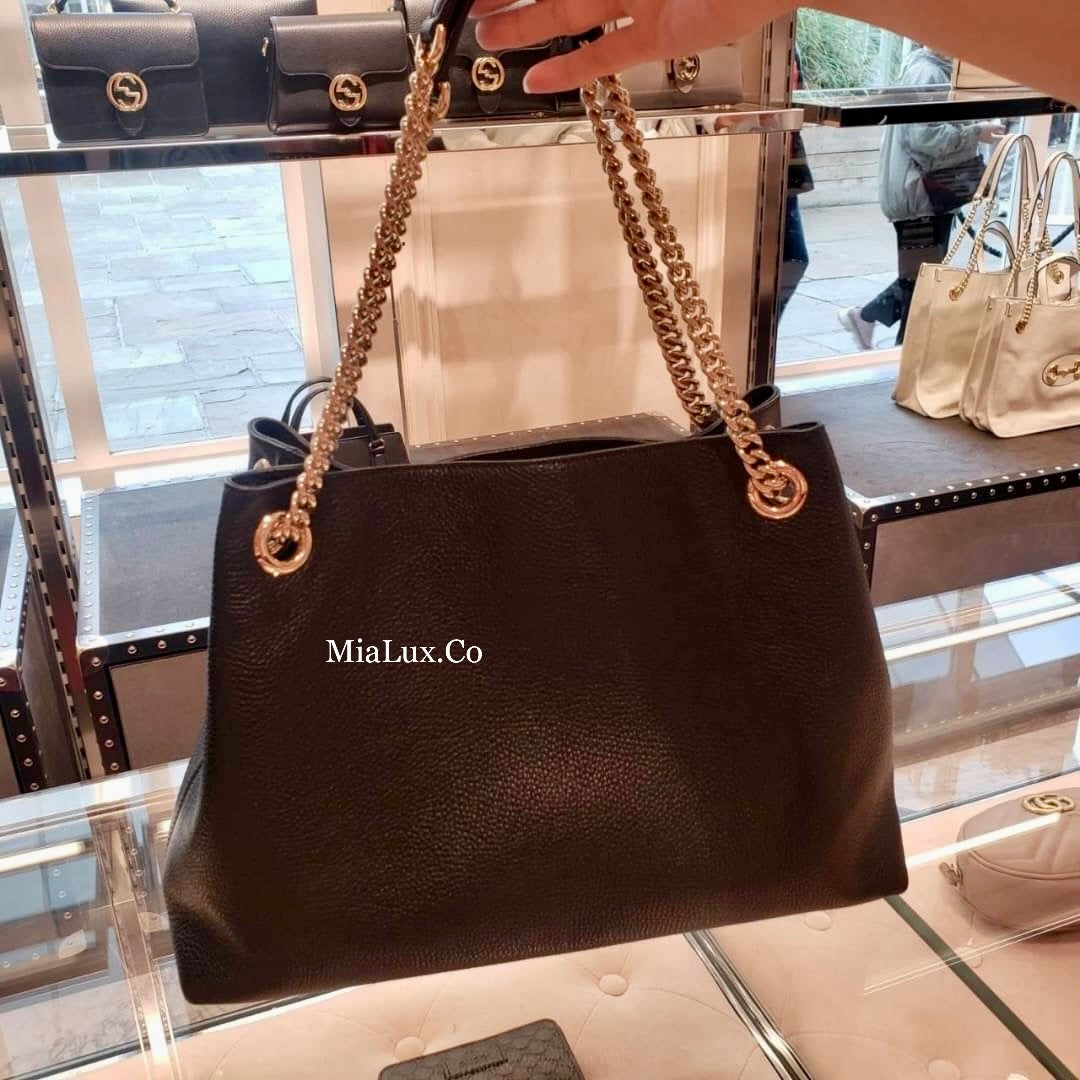 @Gucci▪️Soho Tote 浮雕托特包/P1175 🔔限時折🉐53880