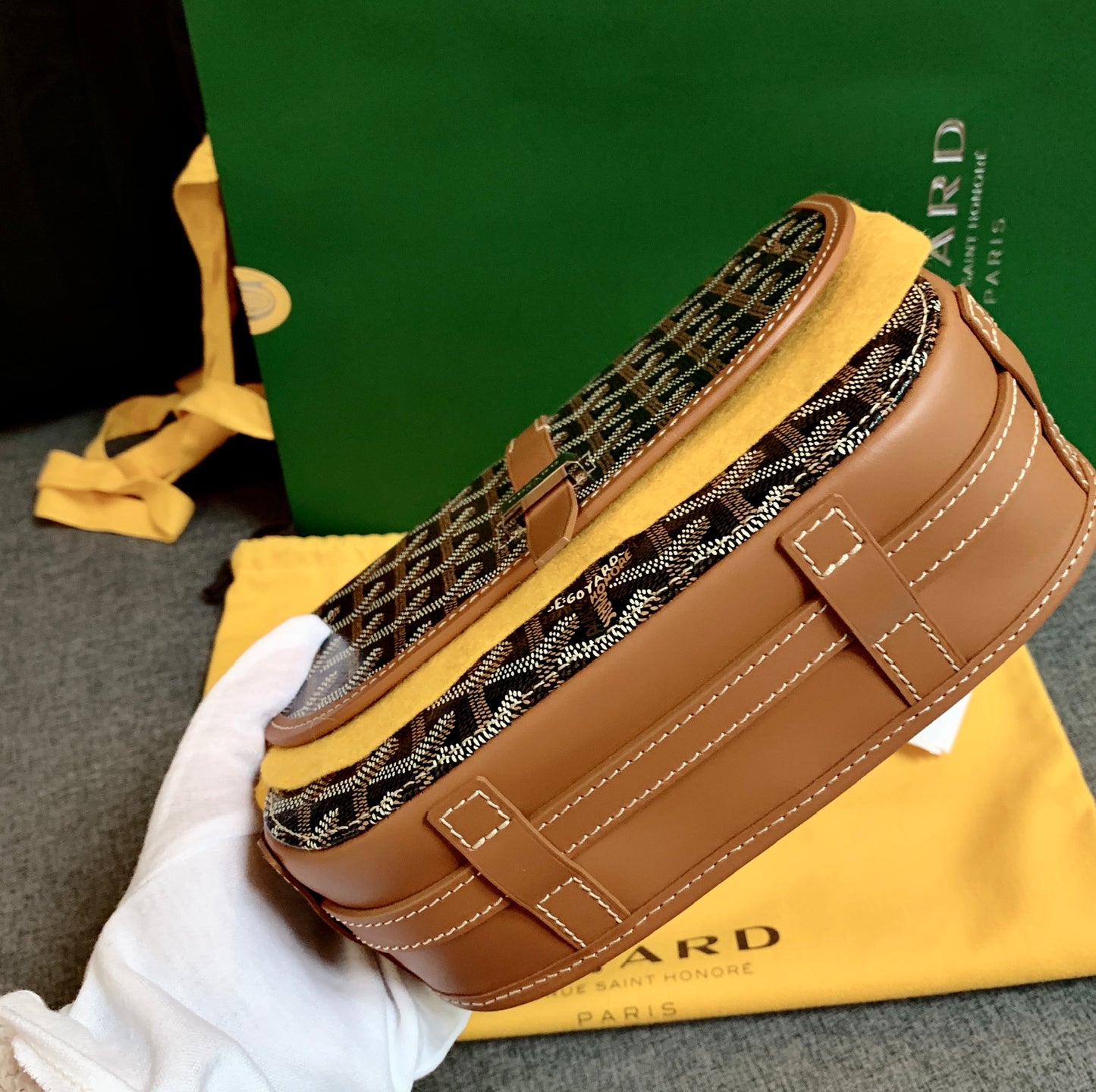 Goyard▪️Belvedere PM 馬鞍郵差包/2020E2300 🍀🉐93000🇪🇺