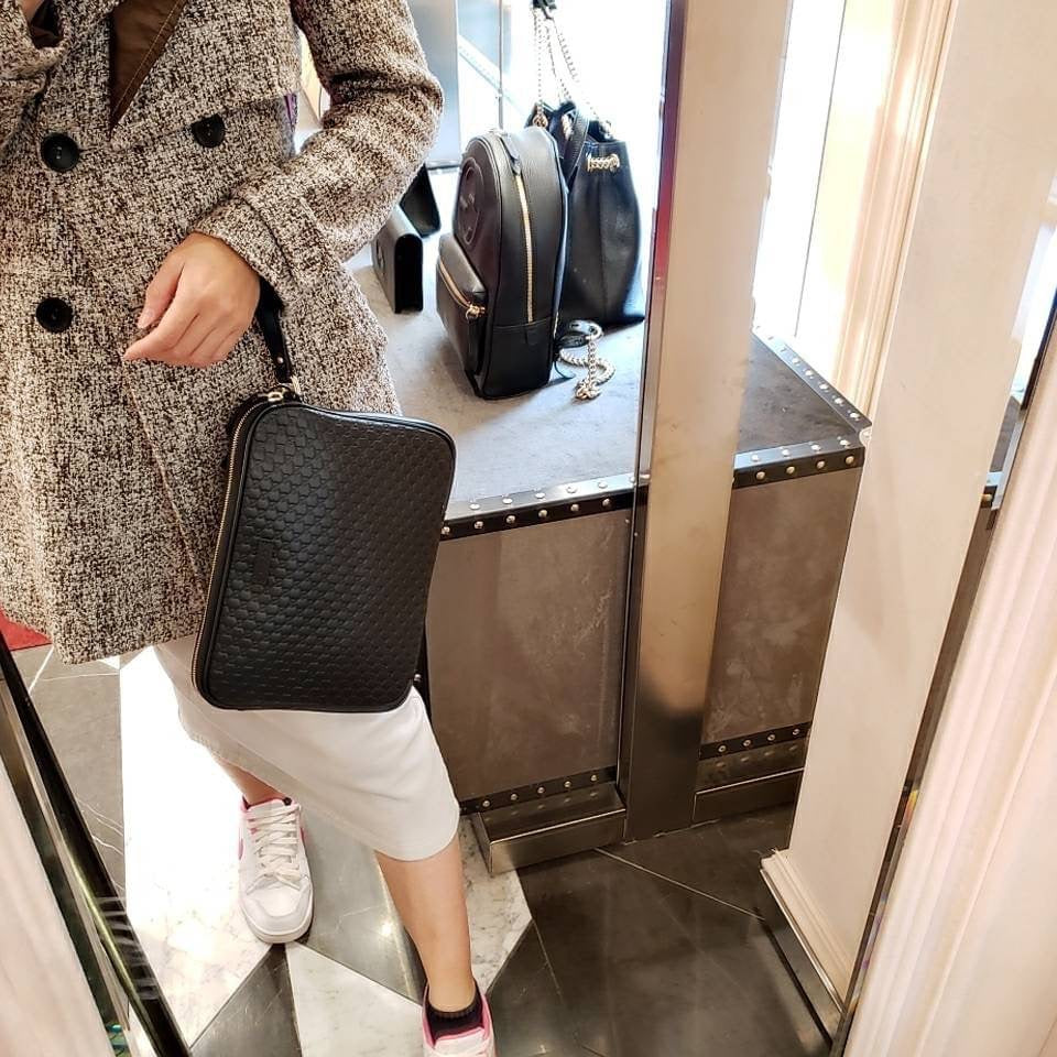 Gucci Calfskin Case 男女款壓紋手拿公事包 607726 *P345
