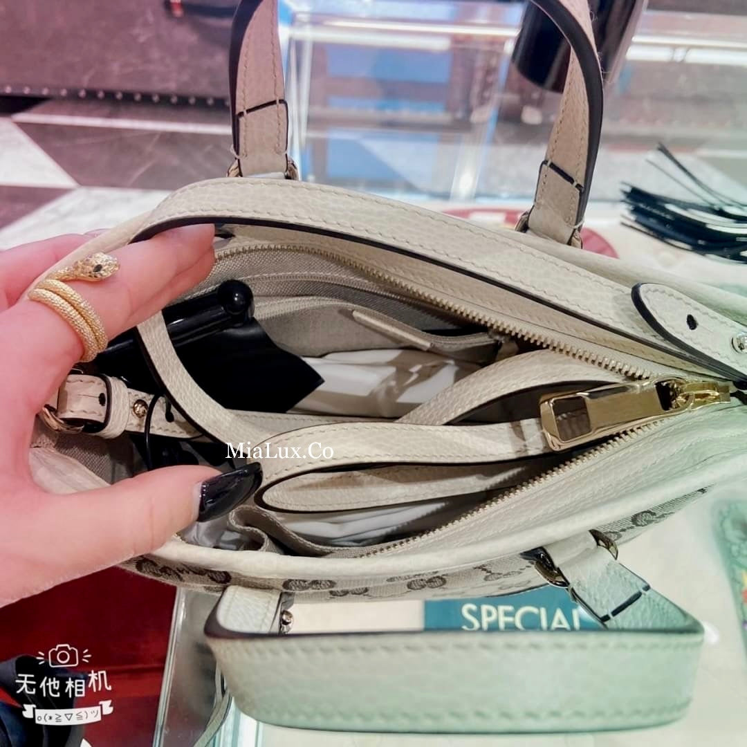 *@Gucci▪️Tote Bag 老花織布手提肩背包/P625 🔔限時折🉐29130