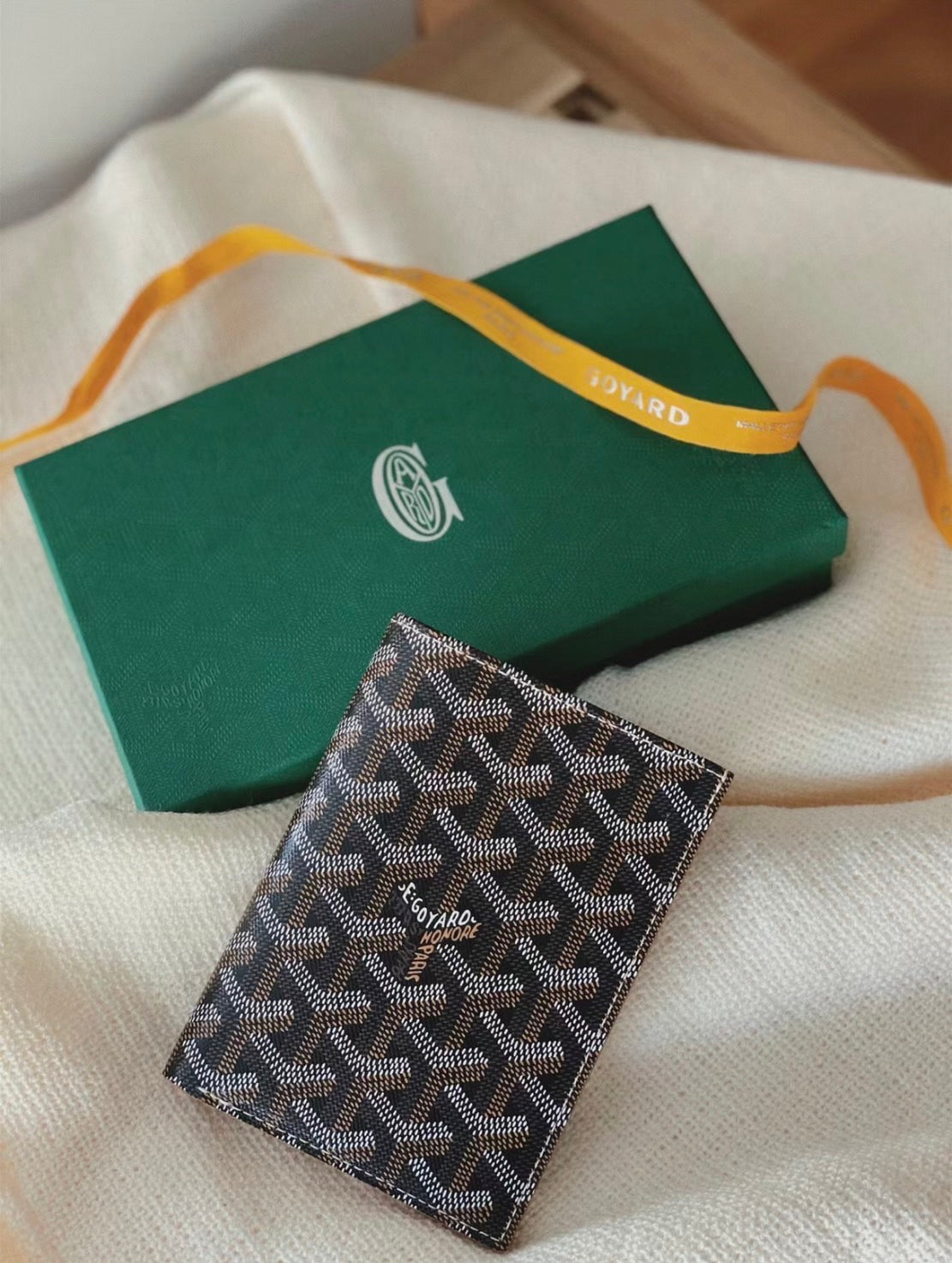 Goyard Grenelle Passport Holder 經典護照套/E585 🍀🉐24400🇪🇺