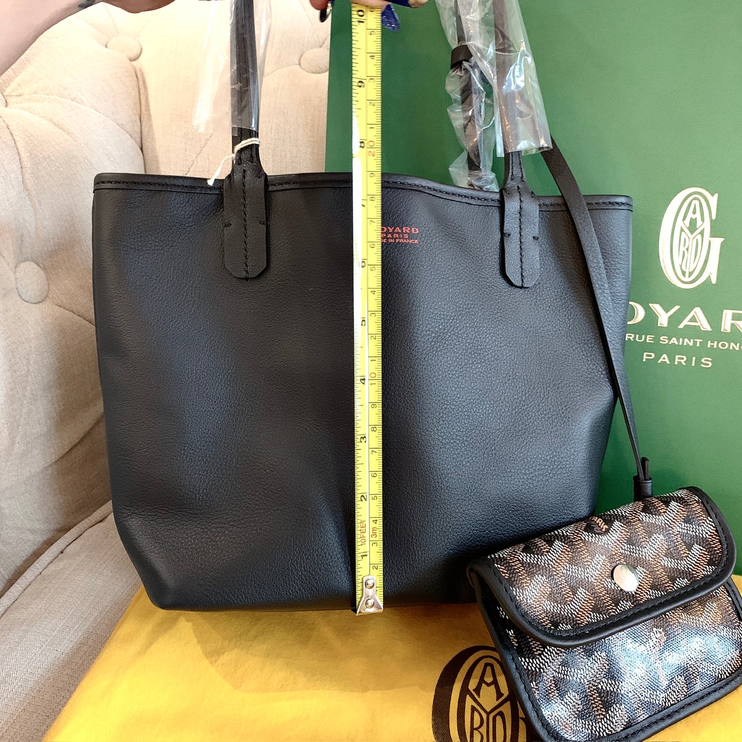 Goyard▪️Anjou Mini 雙面迷你托特/1800E2050 🍀🉐83000🇪🇺
