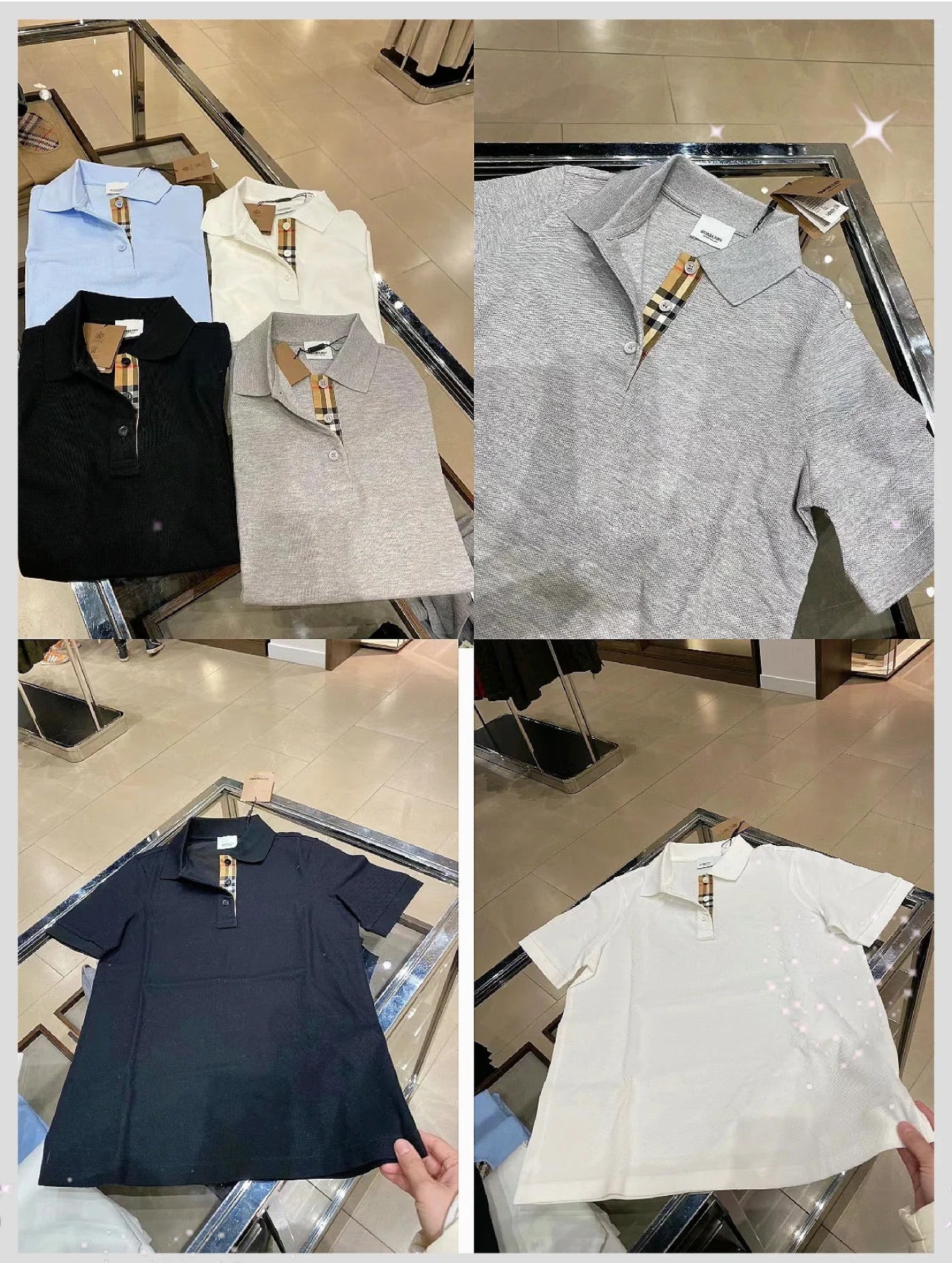 @Burberry 女款Polo上衣/320P129 🔥下殺🉐6610
