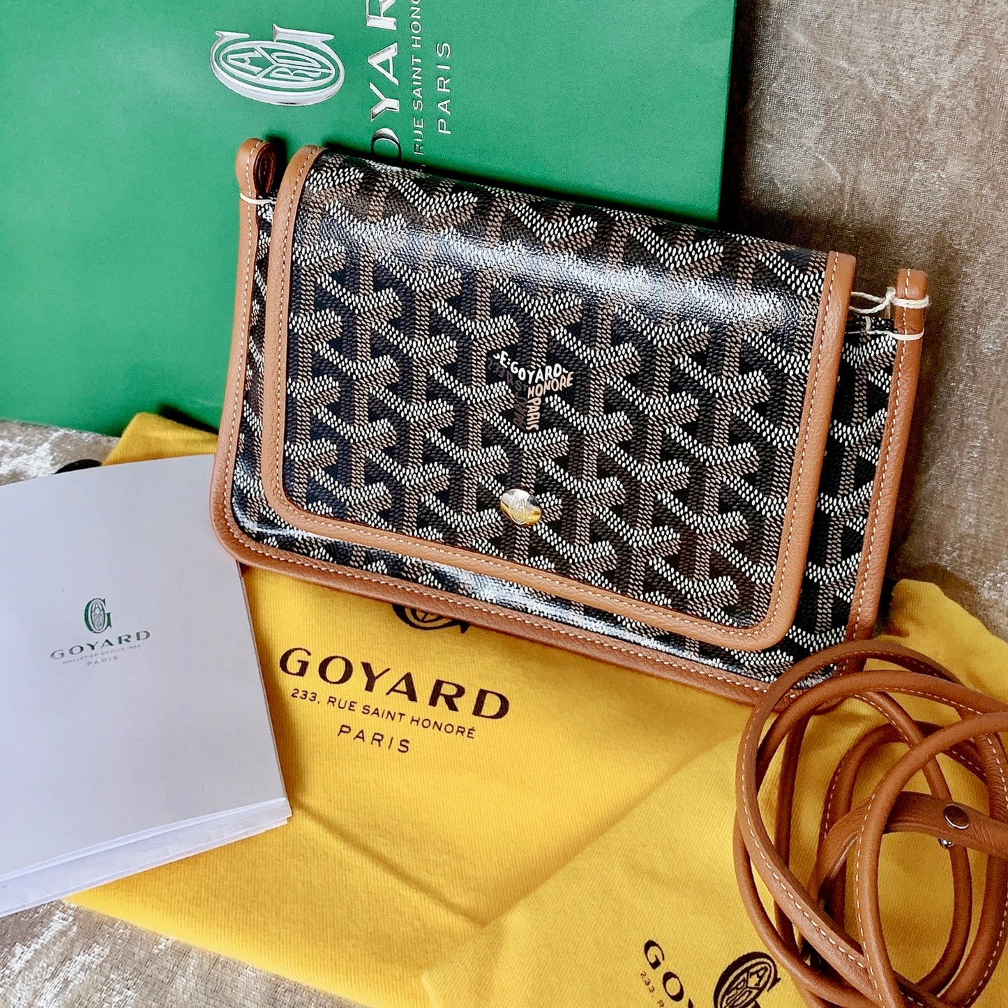 Goyard▪️Plumet Pocket Wallet 經典信封包/945 🉐45800🏷️