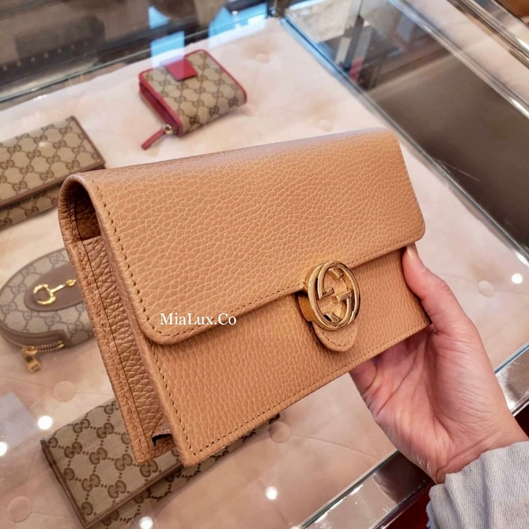 *@Gucci▪️GG WOC 雙G銀扣WOC包/P435 🔔限時折🉐20580