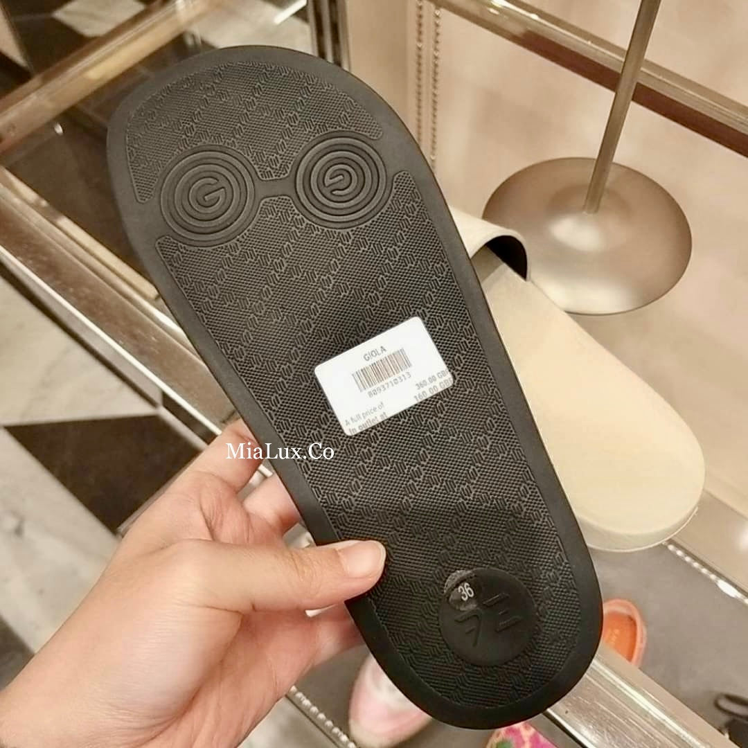 @Gucci Embossed Slippers 男女款壓紋拖鞋/P160