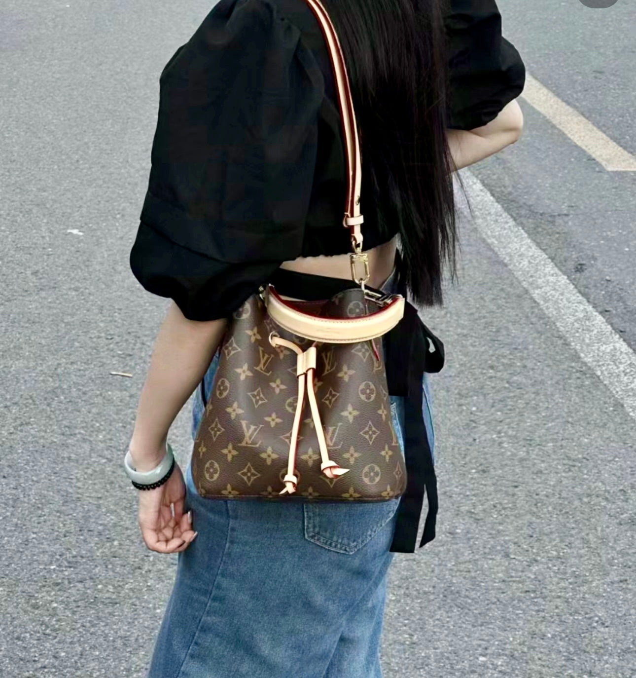 LV NéoNoé BB 新老花BB水桶包/1520✨🉐64840