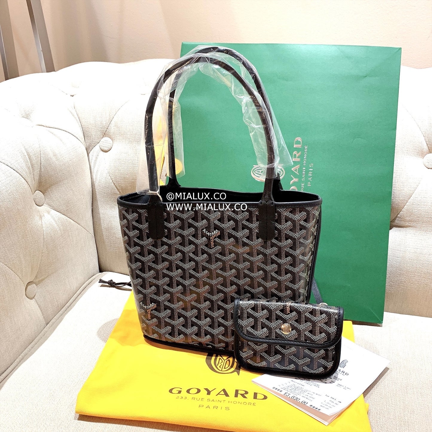 Goyard▪️Anjou Mini 雙面迷你托特/1800E2050 🍀🉐83000🇪🇺
