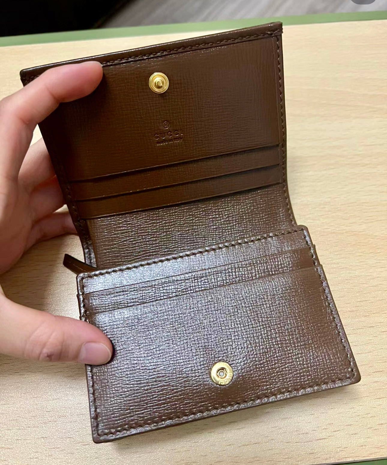 Gucci▪️1955 Horsebit Card Wallet 馬銜卡包短夾/435 🉐18400