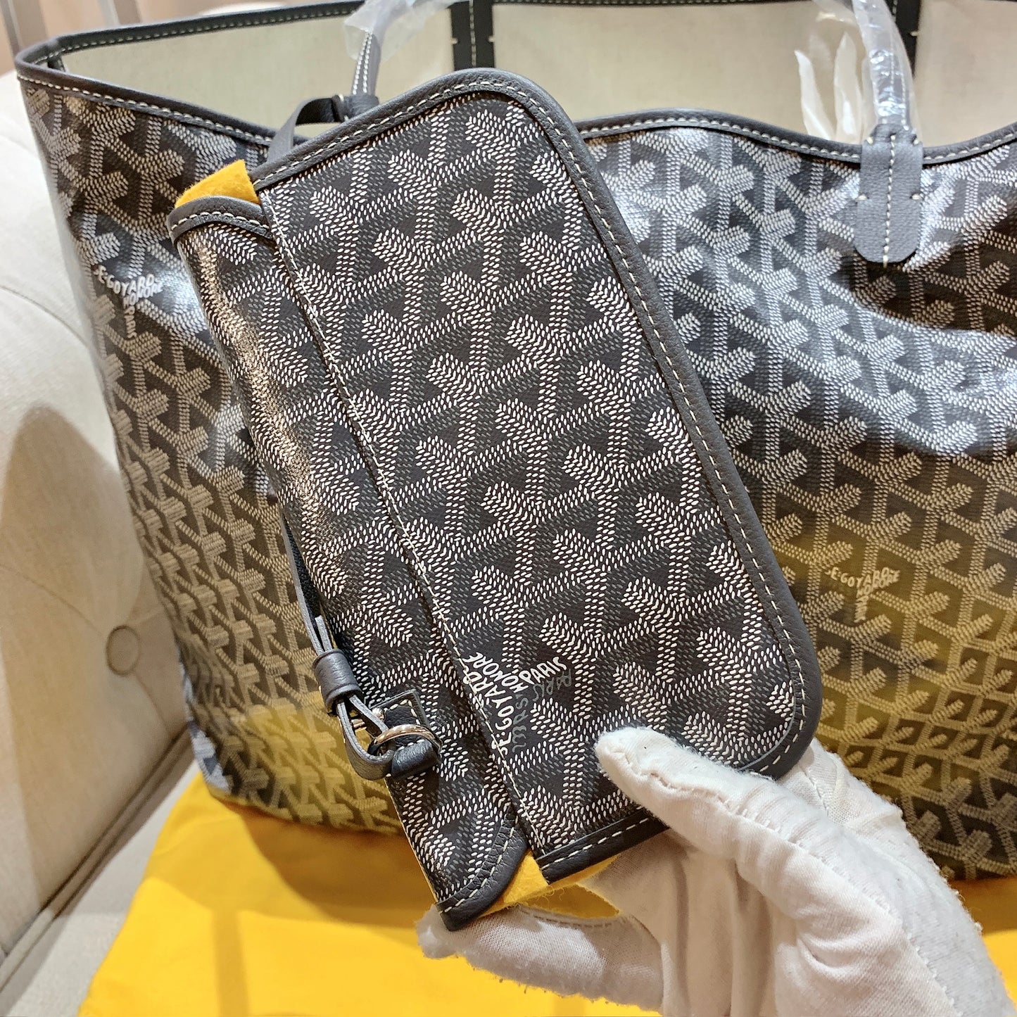 ❌Goyard▪️2in1 Saint Louis PM 2合1小款托特包/1345?