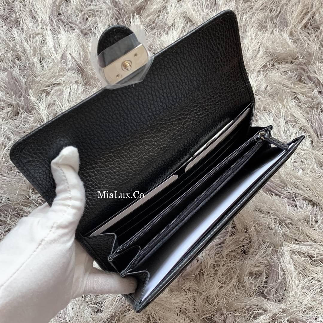 *@Gucci▪️Interlocking 雙G銀扣翻蓋長夾/P270 🔔限時折🉐13150