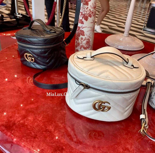 Gucci GG Marmont Mini Top Handle 上把手化妝後背包/P845