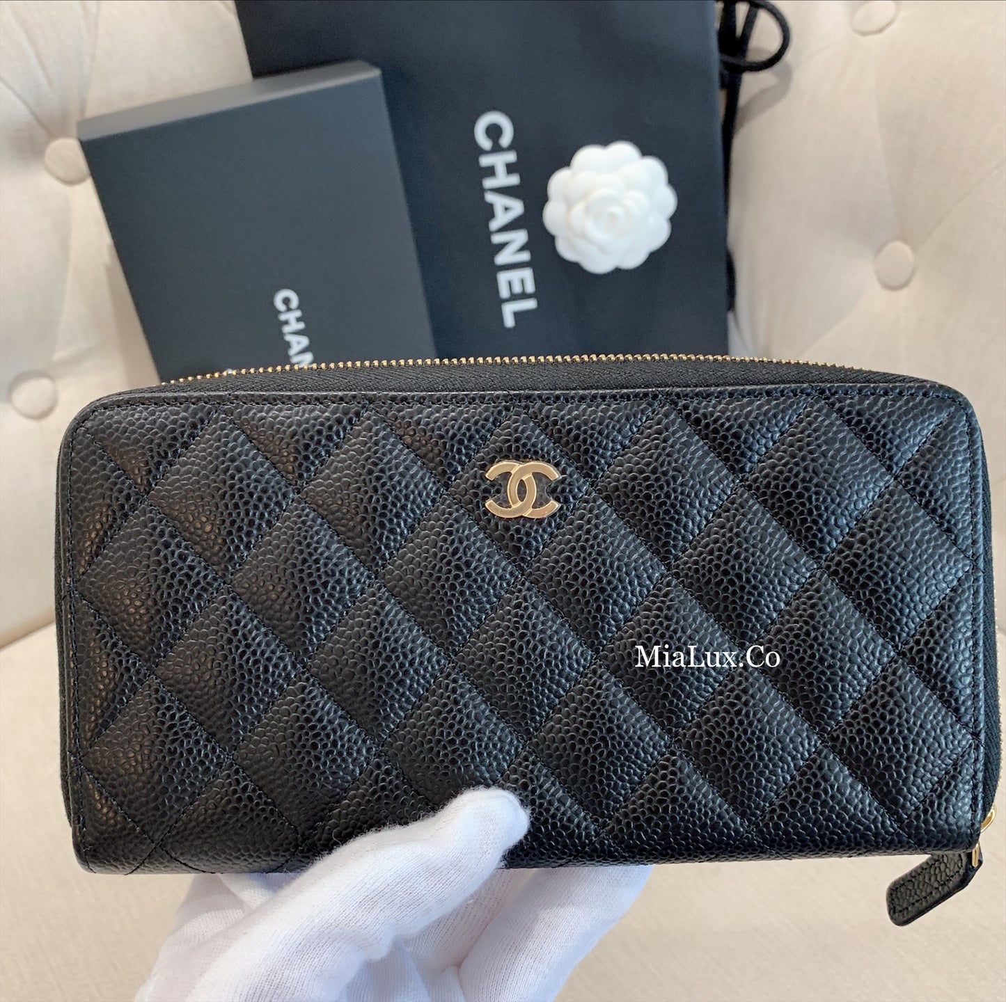 CHANEL▪️CF 拉鍊長夾 🉐49980 🏷️