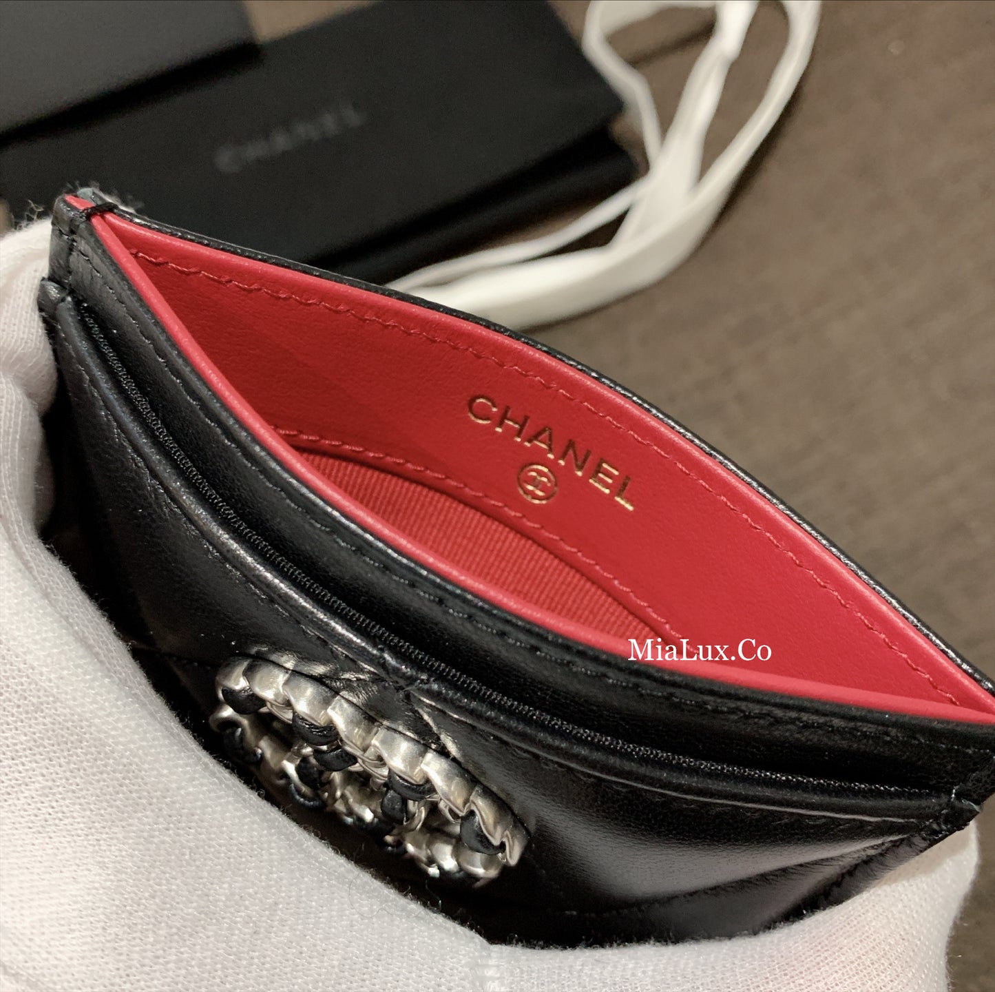 CHANEL▪️19 CARD HOLDER 卡夾 🏷