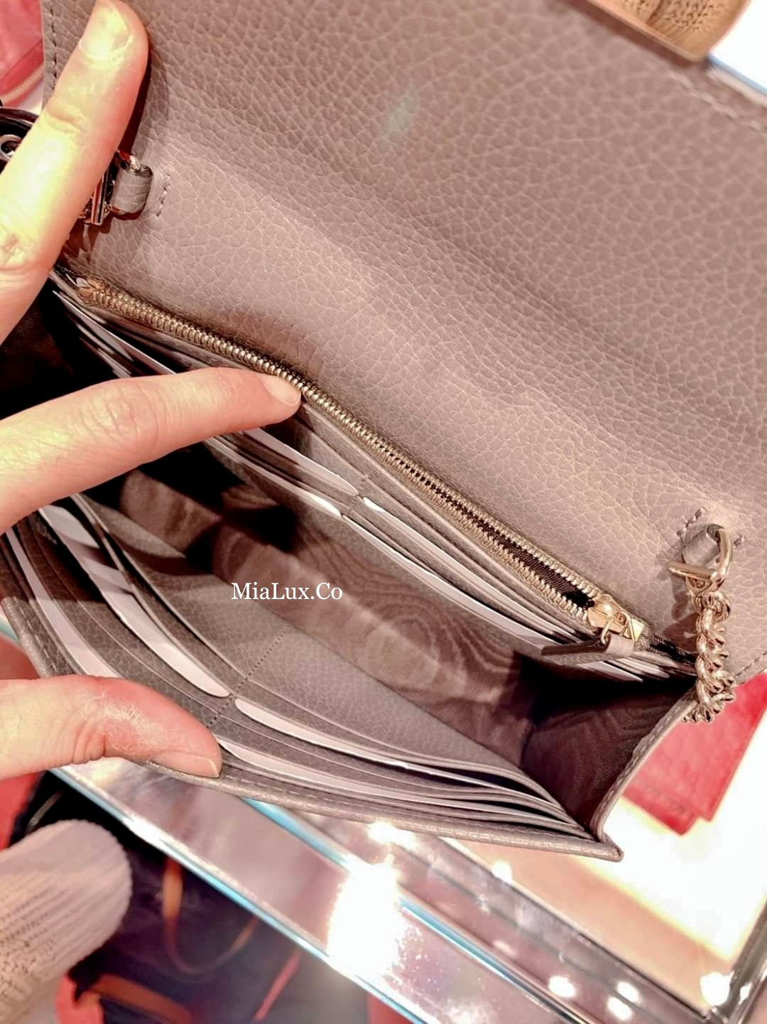 *@Gucci▪️GG WOC 雙G銀扣WOC包/P435 🔔限時折🉐20580