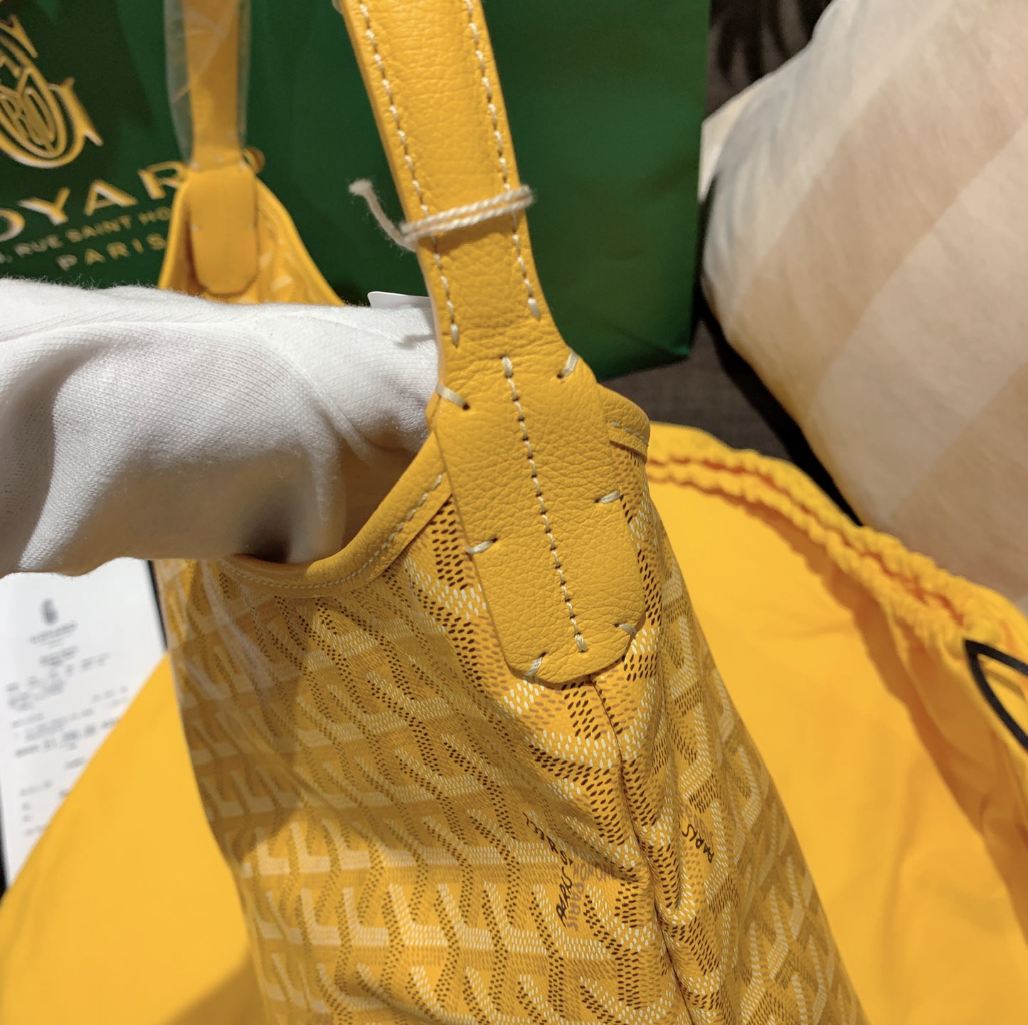 Goyard▪️Boheme Hobo 最火單肩包/1625E1850 🉐79800🏷️(長等款)