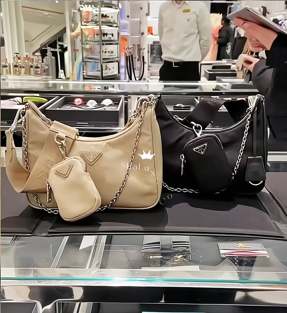 Prada▪️Re-Edition 2005 五合一尼龍包/E1650 🉐60400🇪🇺