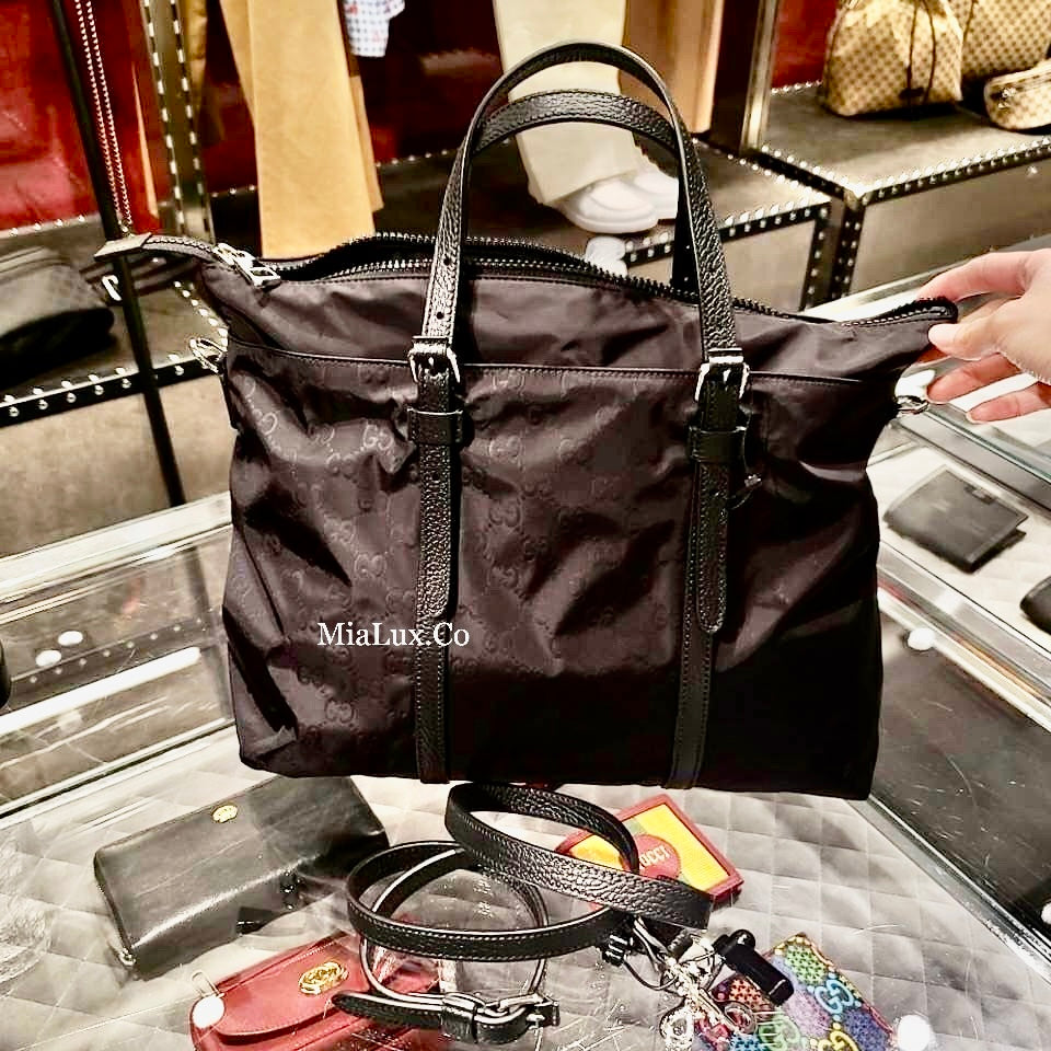 *@Gucci Nylon Tote 尼龍托特包/P495