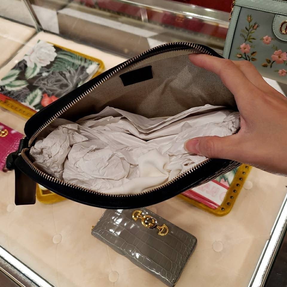 Gucci Calfskin Case 男女款壓紋手拿公事包 607726 *P345