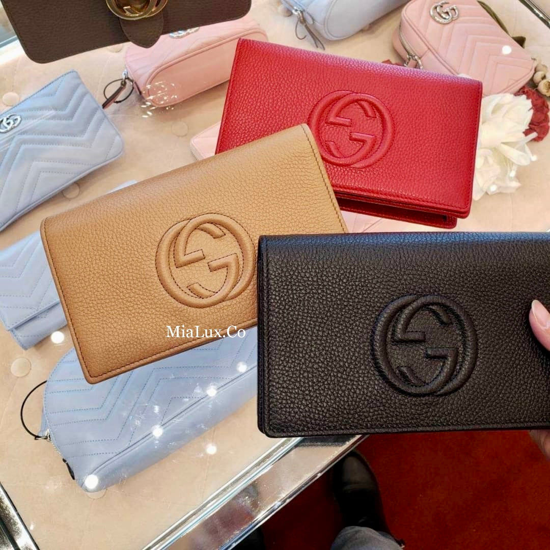 *@Gucci▪️Soho WOC 浮雕翻蓋WOC包/P485 🔔限時折🉐22830