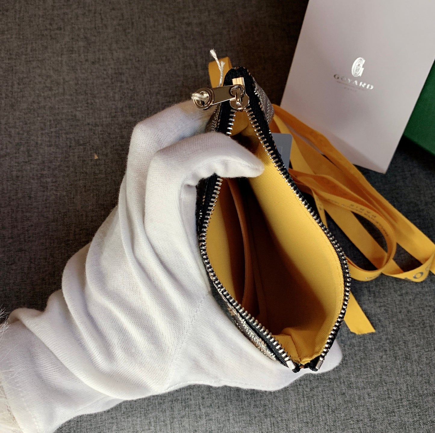 *現貨*Goyard▪️Senat Pouch Mini 一字拉鍊零錢包/395 年前特價🉐17800🏷️