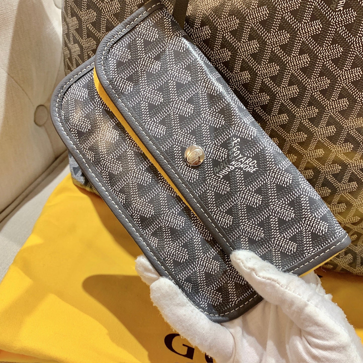 Goyard Saint Louis PM 經典托特包/1270E1450 🍀🉐58150🇬🇧