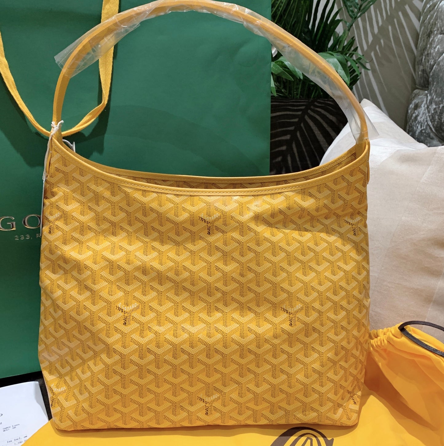 Goyard▪️Boheme Hobo 最火單肩包/1625E1850 🉐79800🏷️(長等款)
