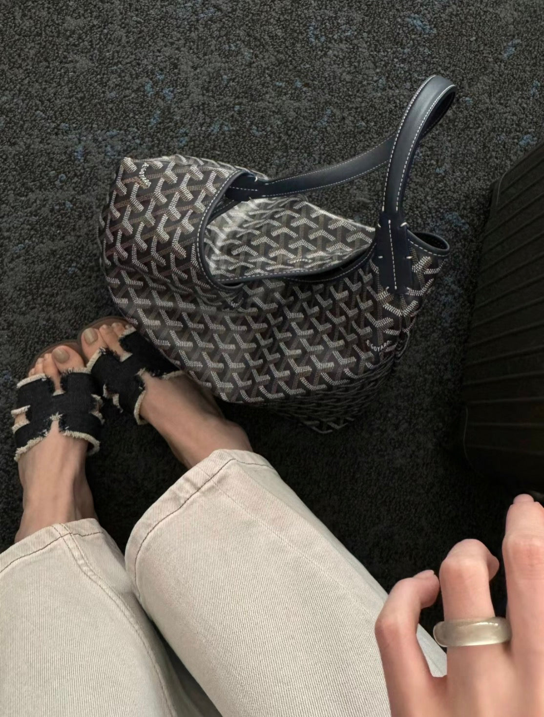 Goyard▪️Boheme Hobo 最火單肩包/1625E1850 🉐79800🏷️(長等款)
