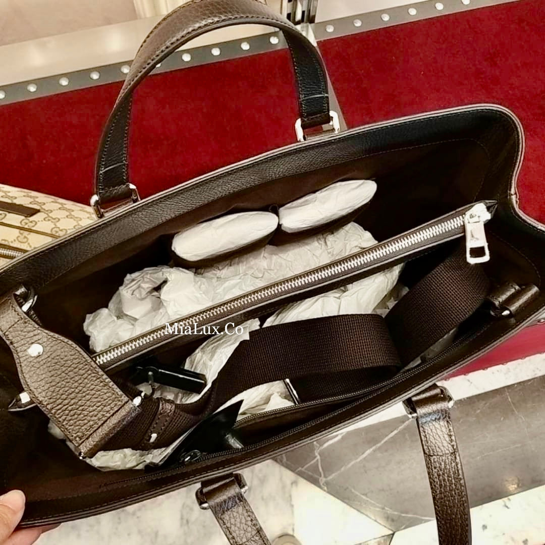 *@Gucci Canvas Tote L 大款男女款老花托特包/P500