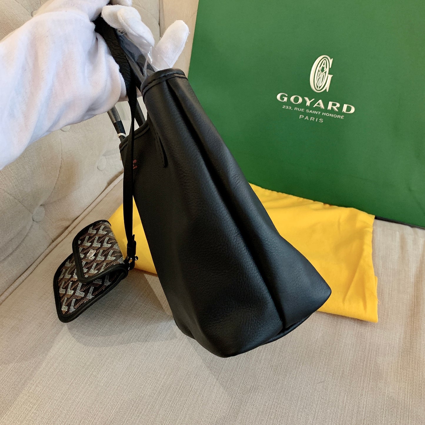 Goyard▪️Anjou Mini 雙面迷你托特/1800E2050 🍀🉐83000🇪🇺
